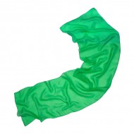 Foulard 100% seda,tamaño 36 x 150 cms, liso color verde